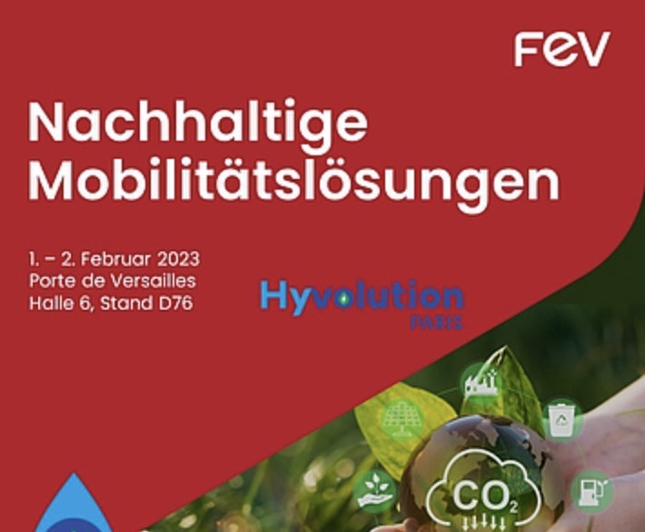 FEV PRESENTS CLIMATE-NEUTRAL MOBILITY SOLUTIONS AT HYVOLUTION